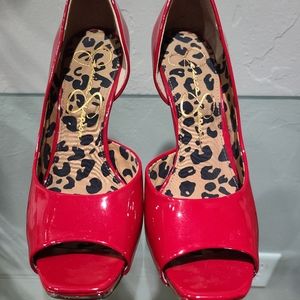 Size 7 Jessica Simpson Josette in red